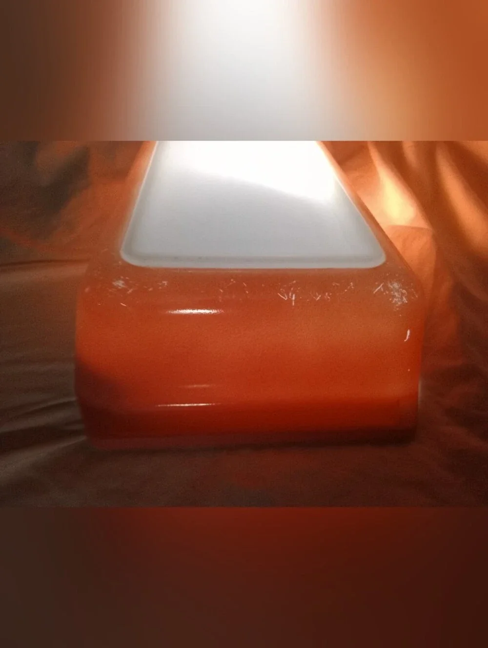 Vintage Pyrex Pink Scroll 2 Qt Casserole Dish With Lid